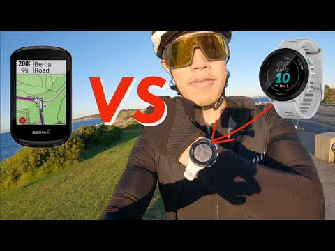 Can a Garmin watch replace your Bike Computer? (Forerunner 55 VS Edge 830)
