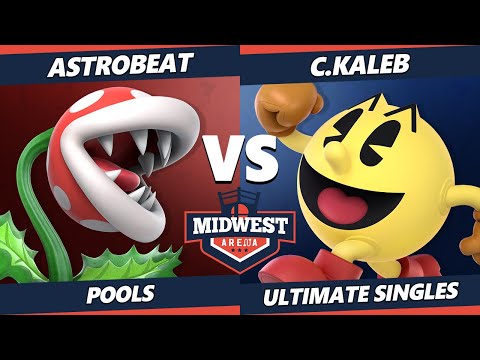 Midwest Arena Pools - Astrobeat (Piranha Plant) vs C.Kaleb (Pac-Man) SSBU Smash Ultimate