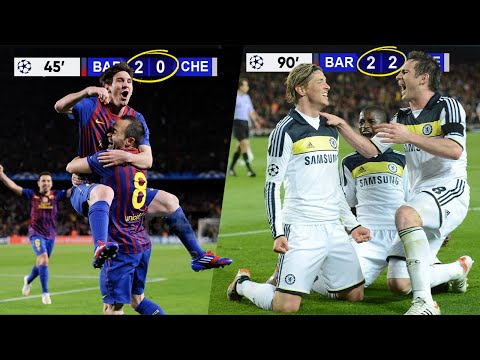 The day Chelsea took Revenge and Knocked Out Barcelona | UCL Semi-finals 2012