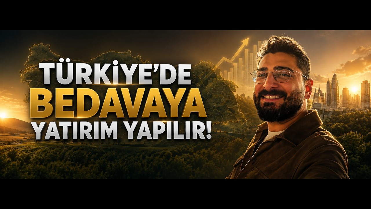 TÜRKİYE'DE BEDAVAYA YATIRIM YAPILIR!