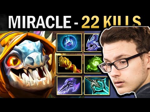 Slark Dota Miracle with 22 Kills and Moon Shard - TI13