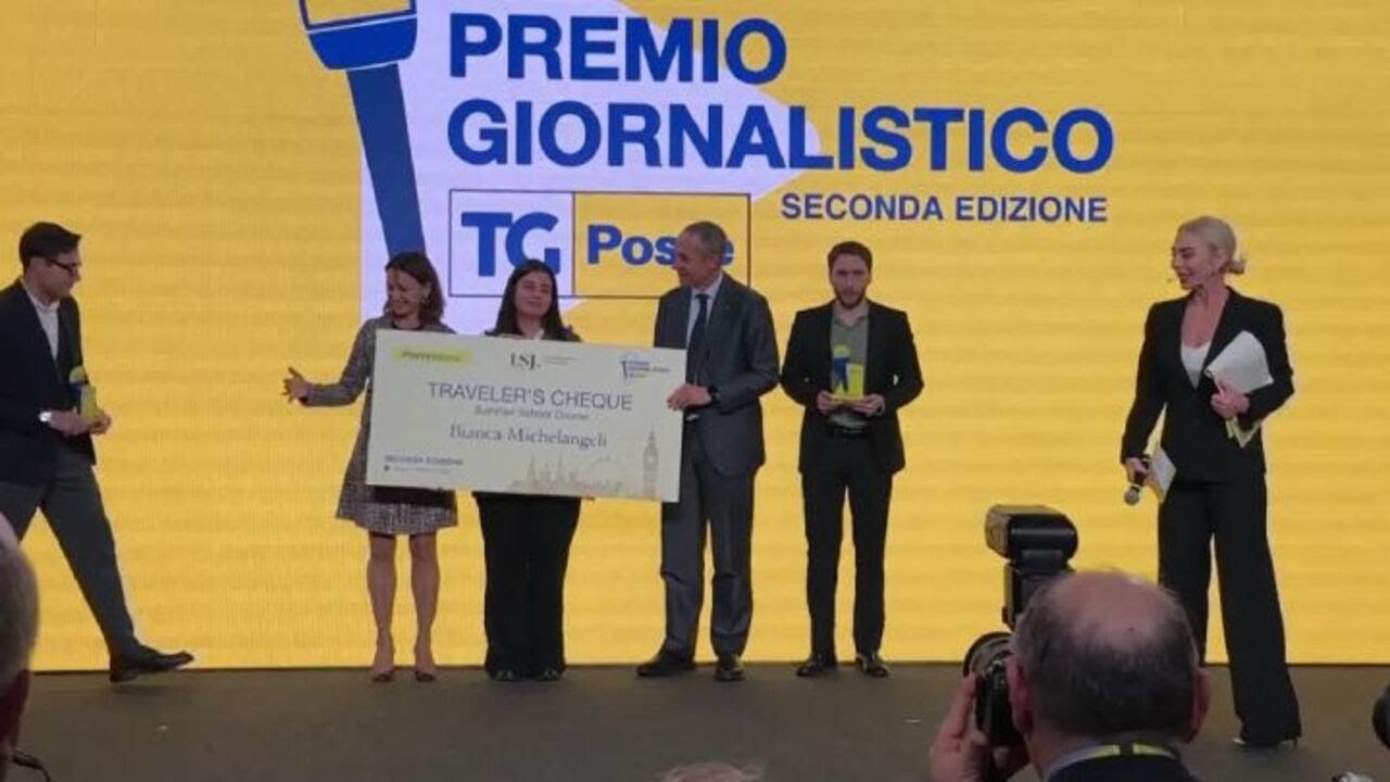 Bianca Michelangeli vince la II edizione del Premio giornalistico TG Poste