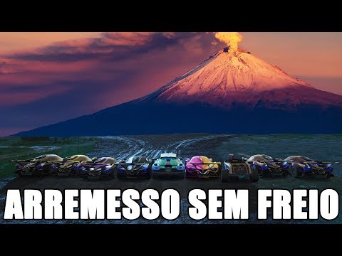 O CARRO MAIS RARO DO FORZA HORIZON 4 NO ARREMESSO SEM FREIO - Forza Horizon 4 - GamePlay