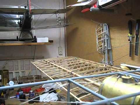 Wing warping test Fokker E_III.wmv