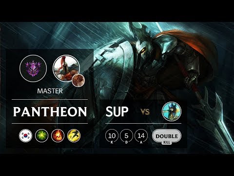 Pantheon Support vs Nami - KR Master Patch 9.10