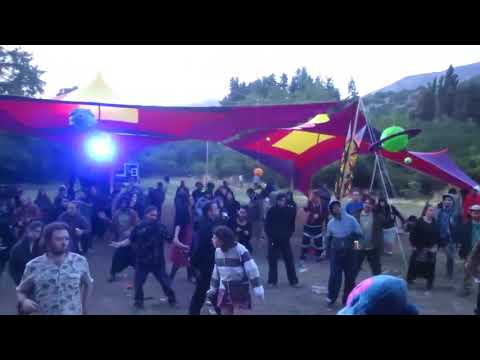 Goa Gil Playing Magnetik Sadhu & Petaburum - Meditação no brejo @ CHILE 2017