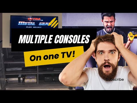 How to Connect Multiple Gaming Consoles to One TV!