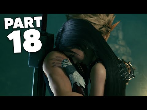 FINAL FANTASY 7 REMAKE PS4 Gameplay Walkthrough Part 18 - TIFA & CLOUD (Full Game)