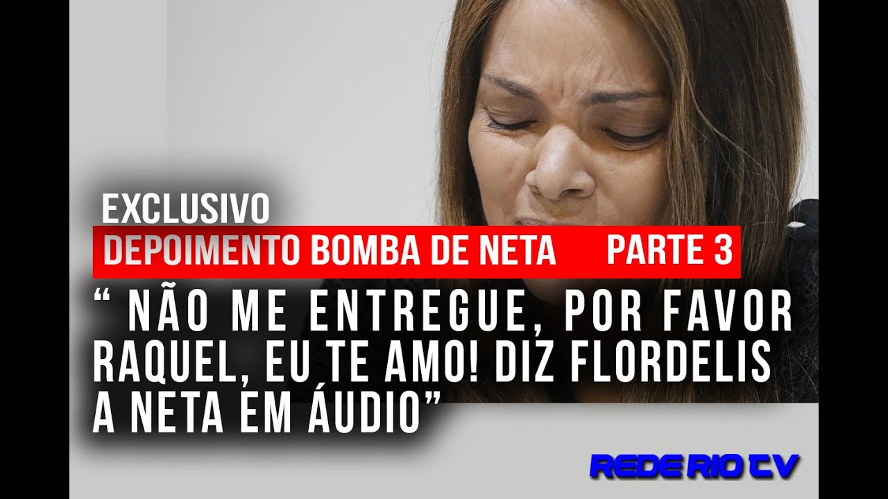 CASO FLORDELIS: DEPOIMENTO DE RAQUEL PARTE 3 - " NÃO ME ENTREGUE, POR FAVOR RAQUEL, EU TE AMO"