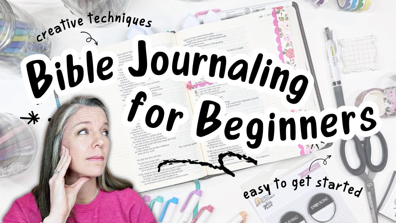 🎨 Creative Bible Journaling for Beginners | Easy Techniques & Ideas ✨