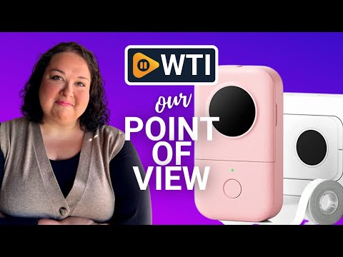Phomemo Label Maker Machine - WTI product video review