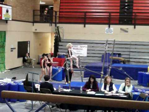 gymnastics meet in nampa 02/05/2010