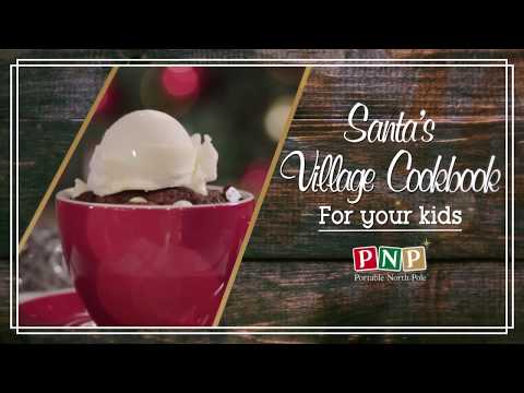 PNP - Santa's Village Cookbook - for you kids!  Brownie in a cup