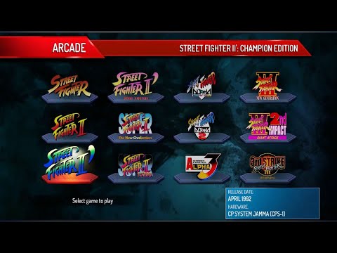 Street Fighter 30th anniversary collection [1080p 60fps]