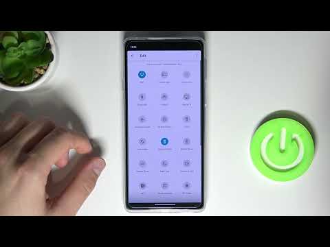 Notification Panel Shortcuts - Customize Notification Bar Icons on MOTOROLA Edge 20
