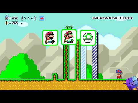 Super Mario Maker 2 🔧 Endless Challenge 3497 - 3504