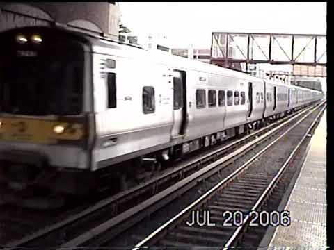 2 LIRR M-7 Hi Balling Through Mineola, NY  2006