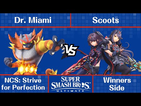 NCS: Strive for Perfection - Dr. Miami (Incineroar) vs. Scoots (Pyra/Mythra) - Ultimate Singles