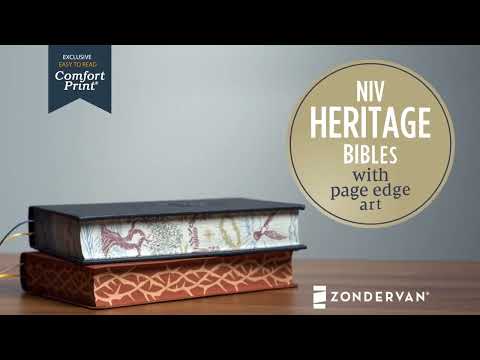 NIV Heritage Bible, Page Edge Art Editions from Zondervan