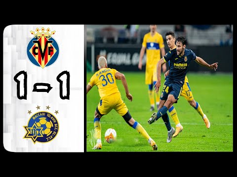 Maccabi Tel Aviv 1 - 1 Villarreal: All Goals & Extended Highlights