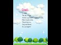 Poems For Kids Clouds English Poem English Mein Poem English Mein Kavita Shorts Ytshorts