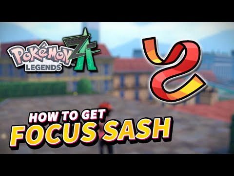 Pokemon Legends Z-A FOCUS SASH LOCATION