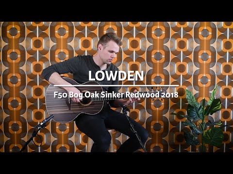 Lowden F50 Bog Oak Sinker Redwood 2018 played by Coen Bults | Demo @ The Fellowship of Acoustics