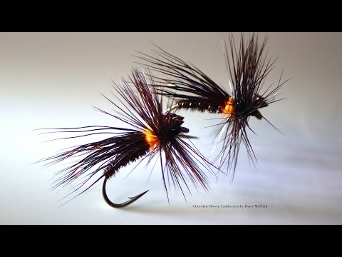 Tying the Chocolate Drop/Brown Caddis by Davie McPhail