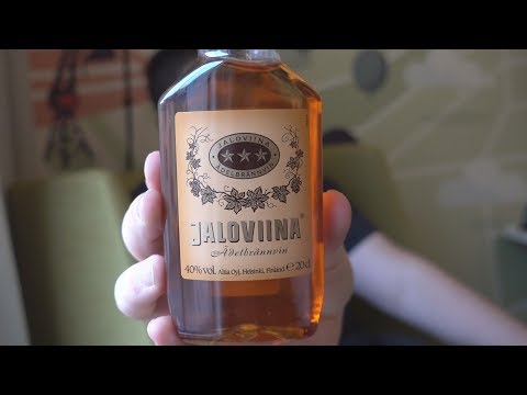 Jaloviina Ädelbrännvin Finnish Cut Brandy Review - Hotel Indigo in Helsinki, Finland