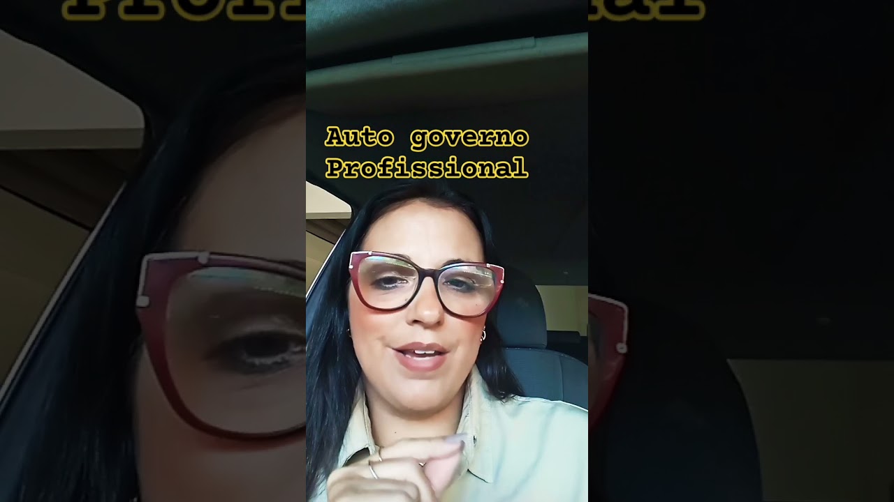 você tem auto governo profissional e pessoal ? #shorts