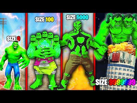 FRANKLIN Upgrades Hulk With EVERY PUNCH In GTA 5!