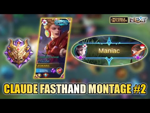 MENANGKAPKU TIDAK AKAN SEMUDAH ITU! | CLAUDE FASTHAND MONTAGE EPS.2 | LEONARDJO | MLBB