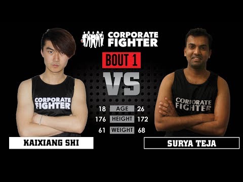 Corporate Fighter 28 - Kaixiang Shi vs Surya Teja