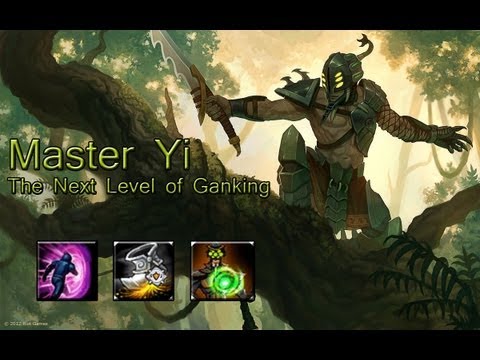 Master Yi Insane Ganks with Teleport!