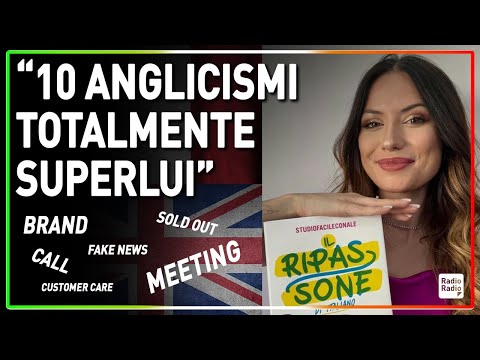 Anglicismi superflui: 10 parole inglesi che potremmo tranquillamente dire in italiano | Con Alessia Giandomenico