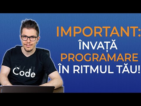 De ce este IMPORTANT să înveți programare în ritmul tău