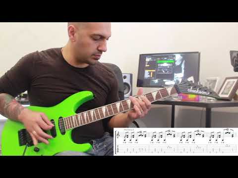 ‘Symphony Of Destruction’ by Megadeth - Guitar Playthrough w/tabs (Chris Zoupa)