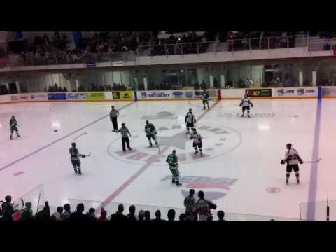 Mike Vallely get destroyed in first hockey fight