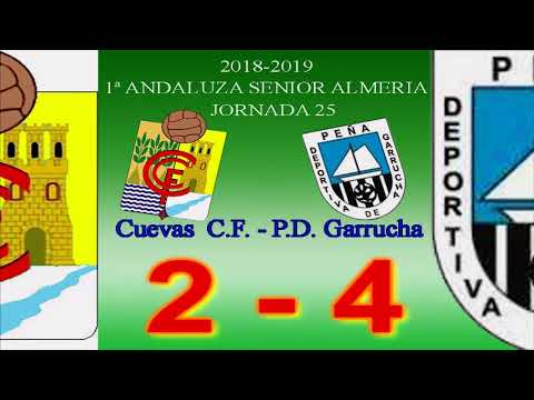 Resumen: Cuevas C.F. 2 - 4 P.D. Garrucha 1º Andaluza Senior (Almería) 28-05-2019 Rdo.