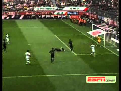 Internacional 2 (2) x (0) 2 Milan - Copa Audi 2011 - Gols, Melhores Momentos e Penaltis