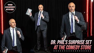 Dr. Phil surprises the crowd @TheComedyStore