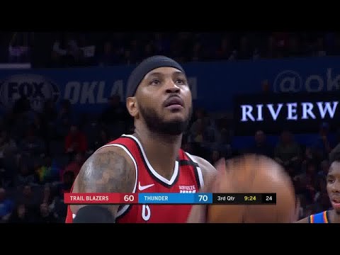 Carmelo Anthony Full Play vs Oklahoma City Thunder | 01/18/20 | Smart Highlights
