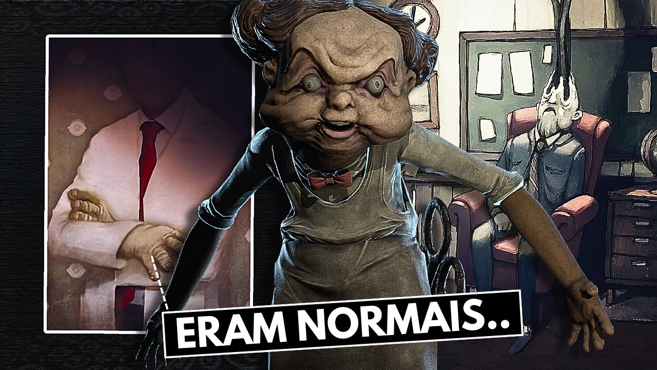 Todos os ADULTOS em Little Nightmares EXPLICADOS & DETALHADOS