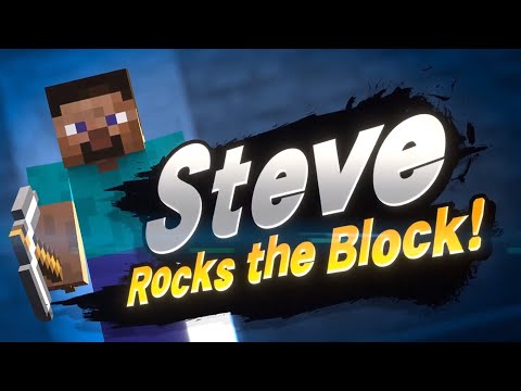 Nathaniel Bandy - Minecraft Steve in Super Smash Bros Ultimate FULL REACTION