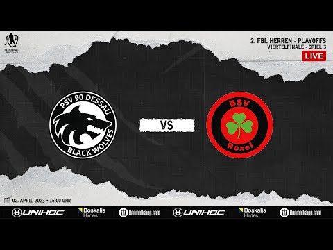 2. FBL Playoffs 2022/23 | Viertelfinale - Spiel 3 • PSV 90 Dessau - BSV Roxel