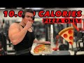 LEGENDARY CHEAT DAY | 10 000 CALORIES OF ONLY PIZZA 🍕 | Eating only Pizza for a day!