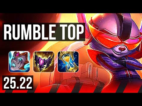 RUMBLE vs SETT (TOP) | EUW Master | 25.22