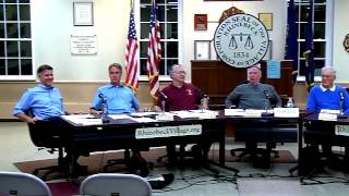 preview picture of video 'Oct 9, 2012 Monthly Meeting Village of Rhinebeck Board'
