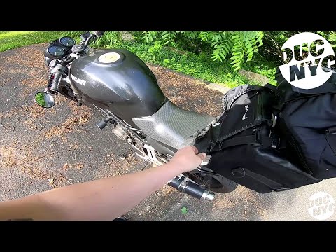 Tree Liquids, Strapping Kreigas and long cruise North to the Catskills - Ducati NYC Vlog v1675