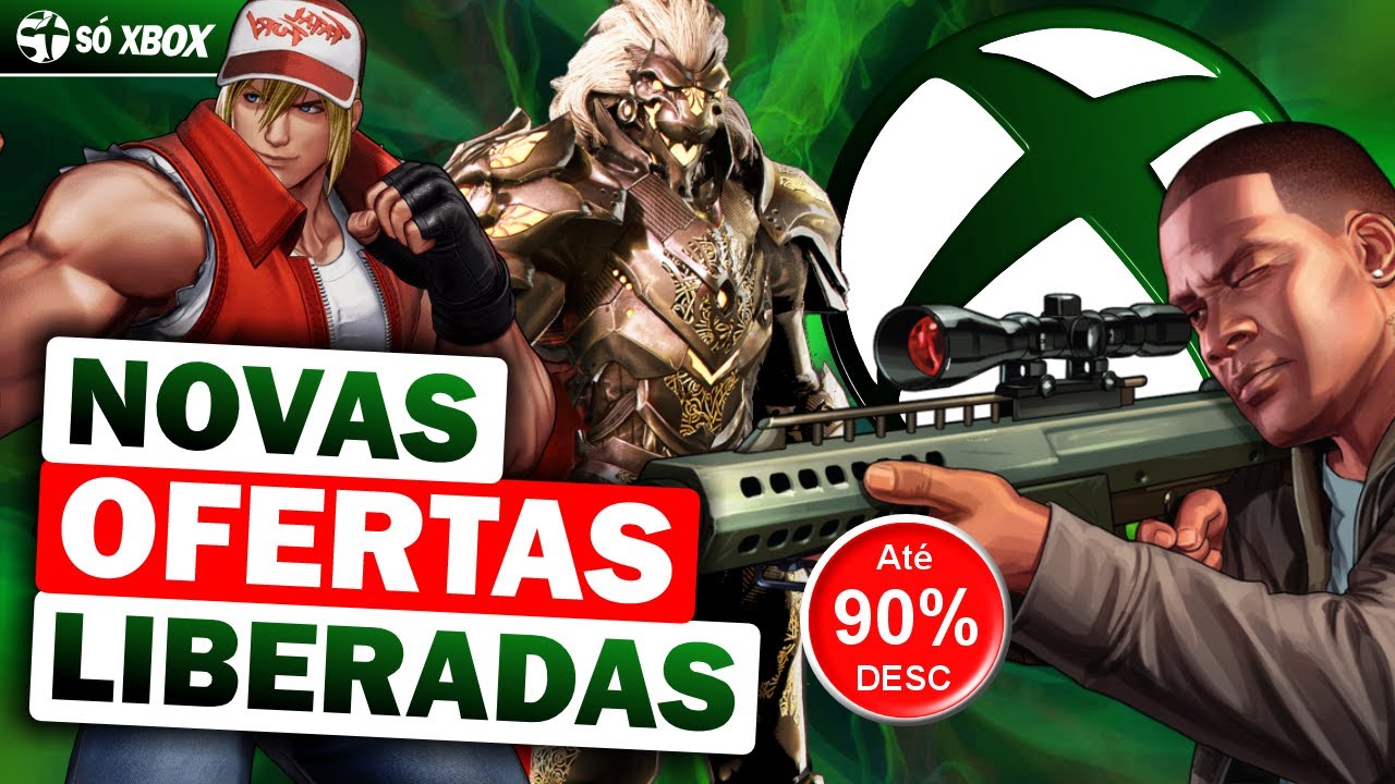 EITA! SELEÇÃO de ÓTIMAS OFERTAS LIBERADAS no XBOX AGORA MESMO!